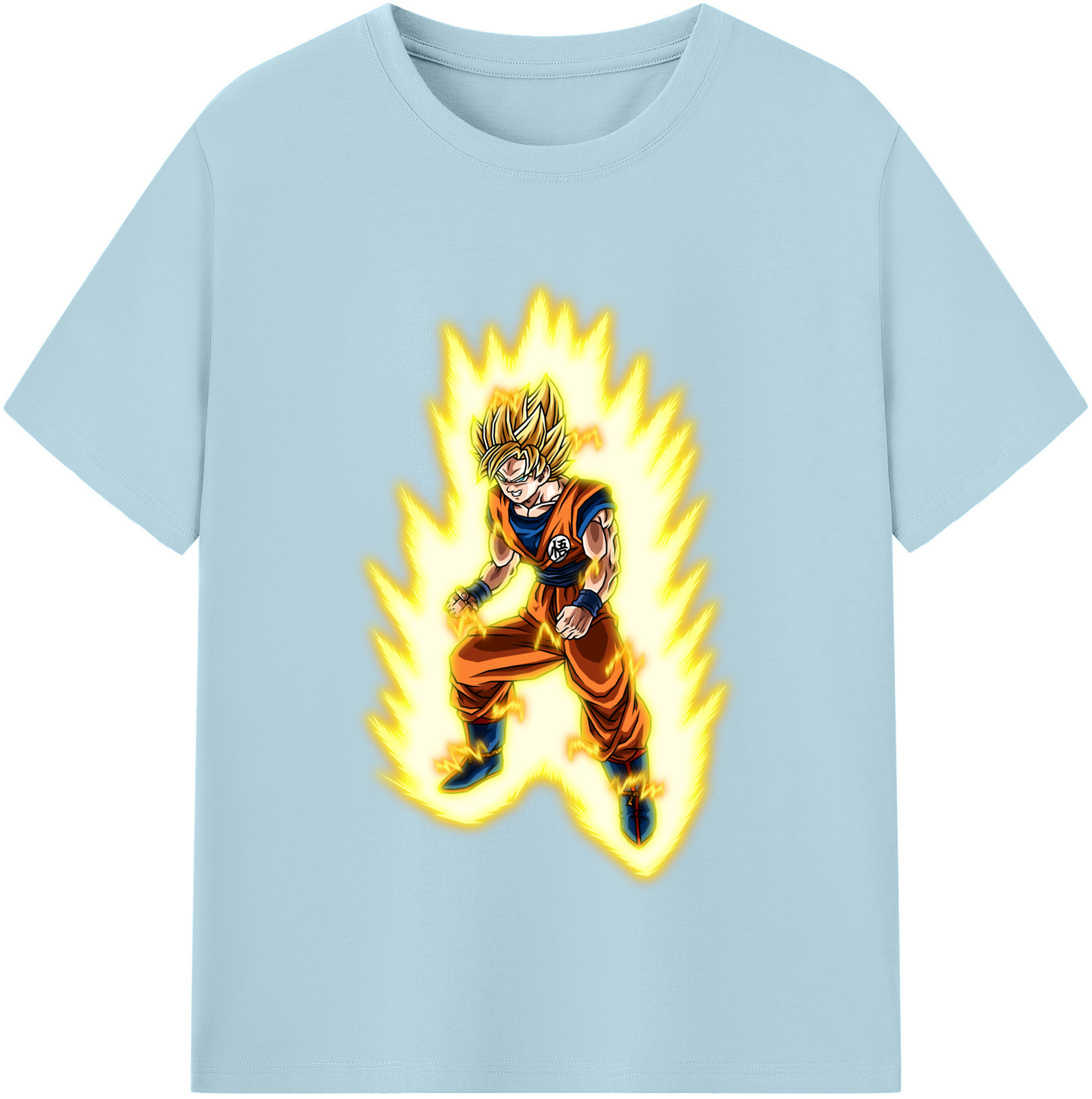 （画像用） ドラゴンボール 孫悟空（そん ごくう）Son Goku カカロット DRAGON BALL Kakarotto 綿100％半袖Tシャツ（フロントプリント）